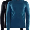 Craft Core 2-Pack Baselayer Tops Men -Mammut Winkel craft core 2 pack baselayer tops men black universe xs black universe 0