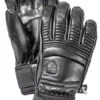 Hestra Leather Fall Line - 5 Finger -Mammut Winkel hestra leather fall line 5 finger black 8 black 0