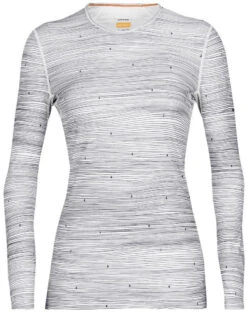 Icebreaker 200 Oasis Long Sleeve Crewe Ski Tracks Women's