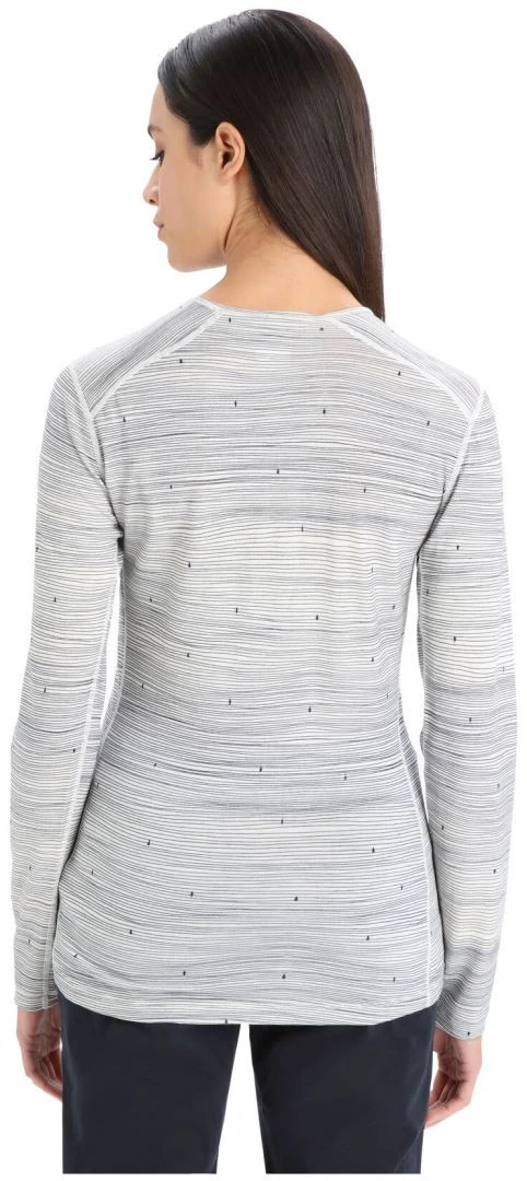 Icebreaker 200 Oasis Long Sleeve Crewe Ski Tracks Women's 4 Icebreaker 200 Oasis Long Sleeve Crewe Ski Tracks Women's - Afbeelding 2