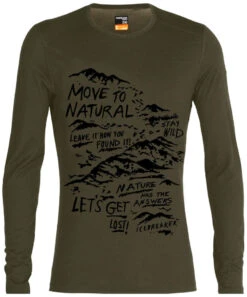 Icebreaker 200 Oasis Long Sleeve Crewe Travel Diaries Men