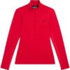 J.Lindeberg Lauryn Half Zip Mid Layer Women's -Mammut Winkel j lindeberg lauryn half zip mid layer barbados cherry l barbados cherry 0