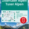 Kompass Wandelkaart 37 Zillertaler Alpen, Tuxer Alpen -Mammut Winkel kompass wandelkaart 37 zillertaler alpen tuxer alpen 0 1