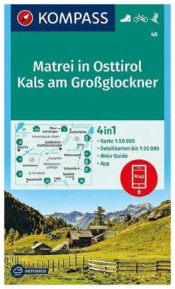 Kompass Wandelkaart 46 Matrei In Osttirol - Kals Am Großglockner