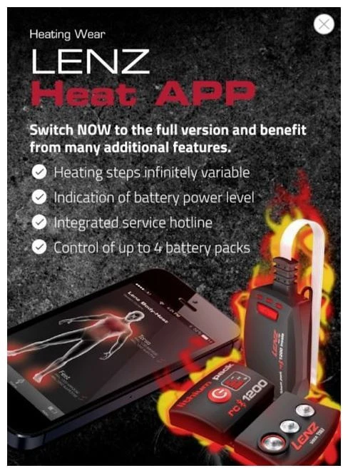Lenz Heat Sock 4.0 Toe Cap + Lith.pack 4 Lenz Heat Sock 4.0 Toe Cap + Lith.pack - Afbeelding 2