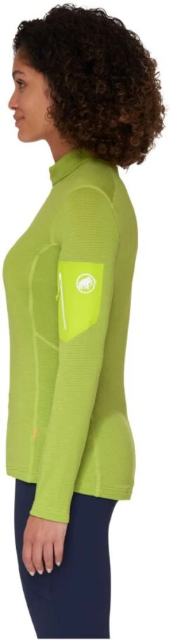 Mammut Aenergy Light Midlayer Half Zip Pull Women's -Mammut Winkel mammut aenergy light midlayer half zip pull women highlime granit 4