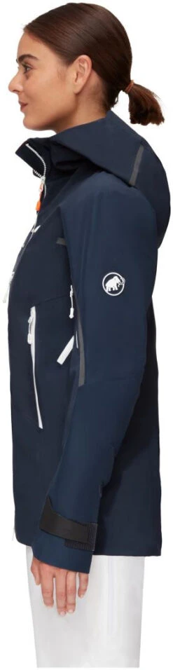 Mammut Nordwand Pro Hardshell Hooded Jacket Women's -Mammut Winkel mammut nordwand pro hardshell hooded jacket women night 4