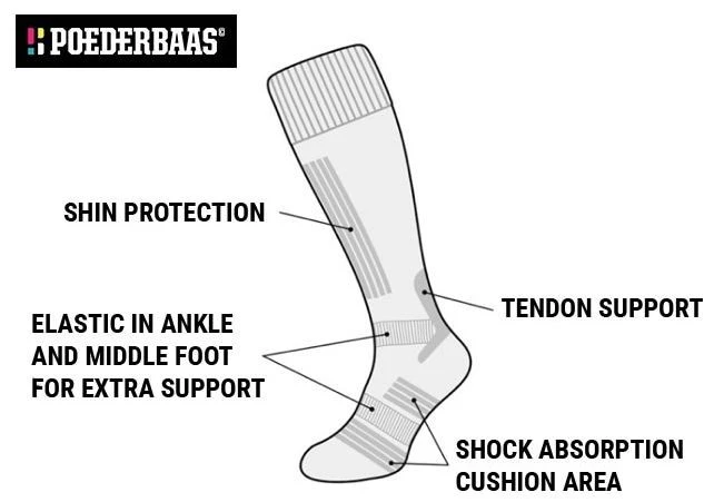 Poederbaas Cham Ski Socks 6 Poederbaas Cham Ski Socks - Afbeelding 4