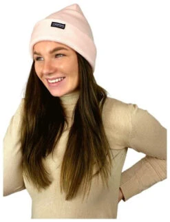 Poederbaas Traditional Beanie -Mammut Winkel poederbaas traditional beanie pink light 4
