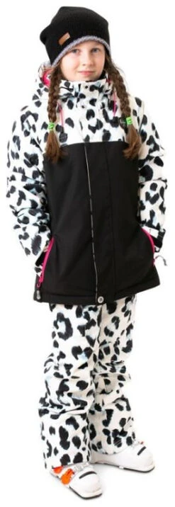 Rehall Maggy-R Snowjacket JR Girls 17 Rehall Maggy-R Snowjacket JR Girls -Mammut Winkel rehall maggy r snowjacket jr girls white leopard 128 white leopard 3